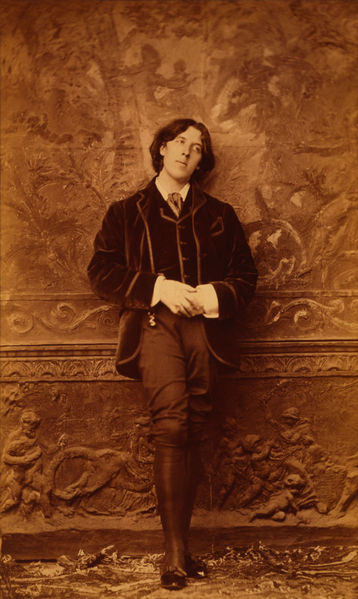 4.Oscar Wilde, por Napoleón Sarony, 1882.