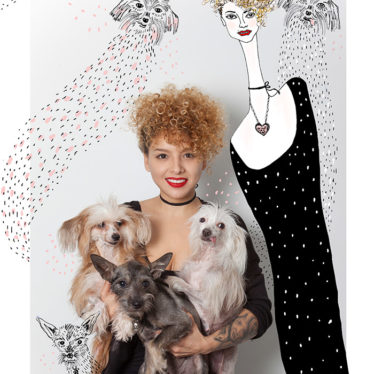 SOY LA MAMÁ DE MANI, OLVIDO Y ELVIRA: Karen Ramirez y sus perros