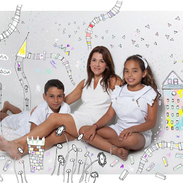 MAMÁ ADOPTIVA: Natalia Ortiz decidió ser mamá de María Paz y Cristobal