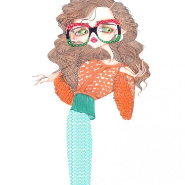 ILUSTRACIÓN DE MODA COLOMBIANA parte 2.