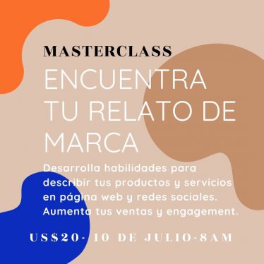 Encuentra tu Relato de Marca: Masterclass con Caty Villota